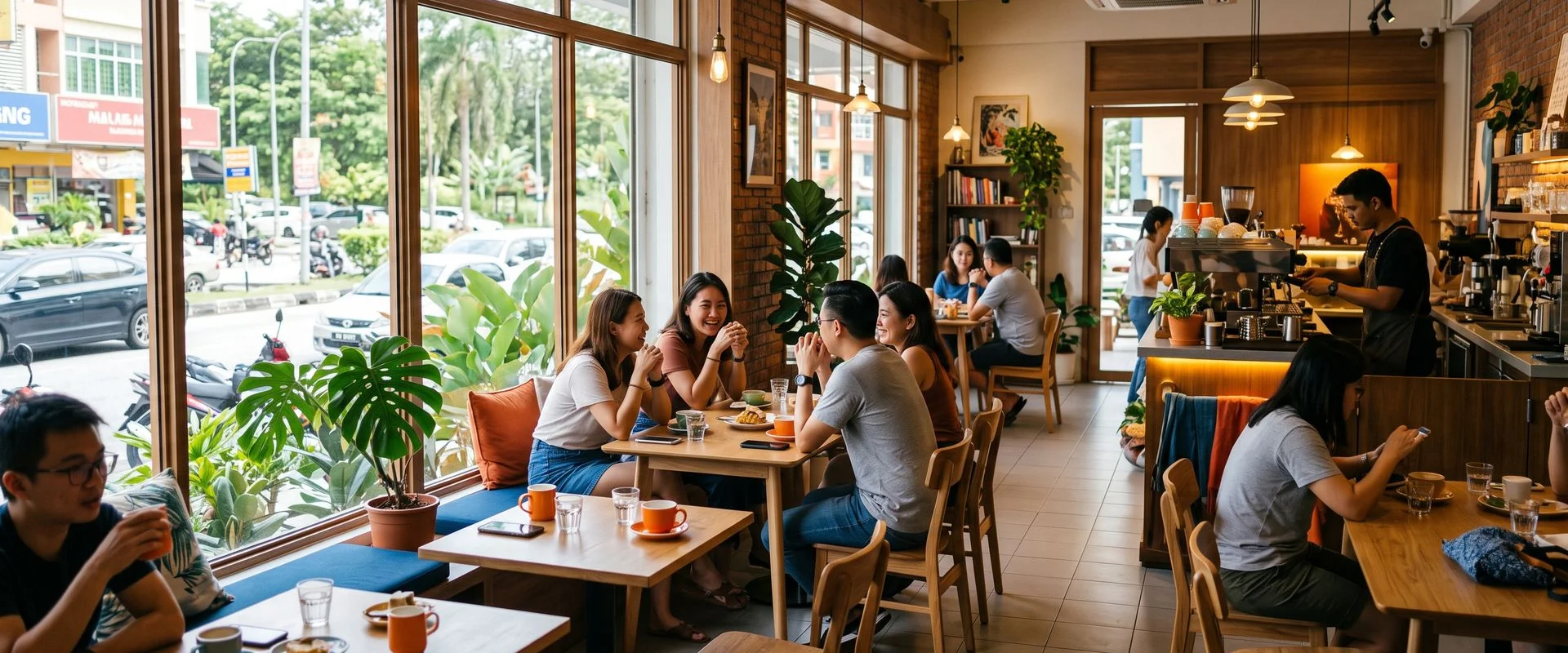 cafe in Puchong
