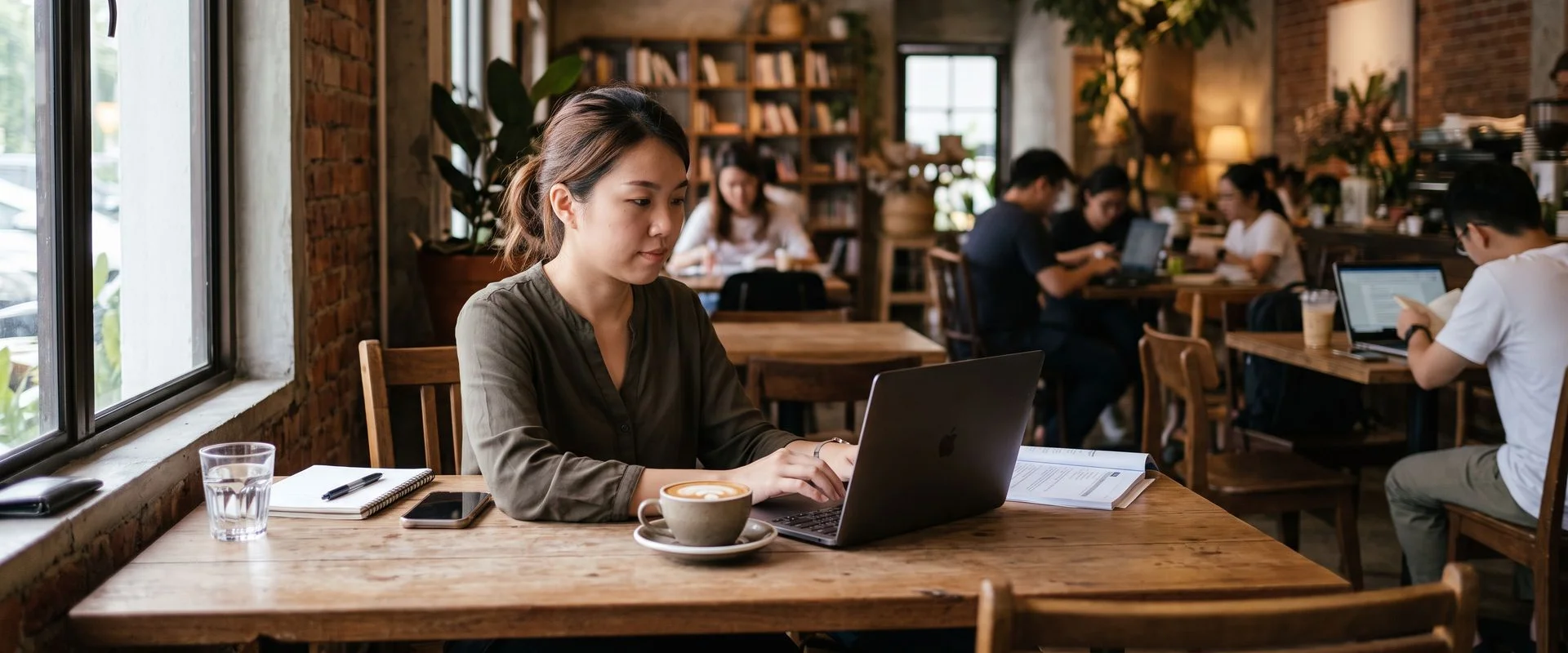 Study & Laptop-Friendly Cafe